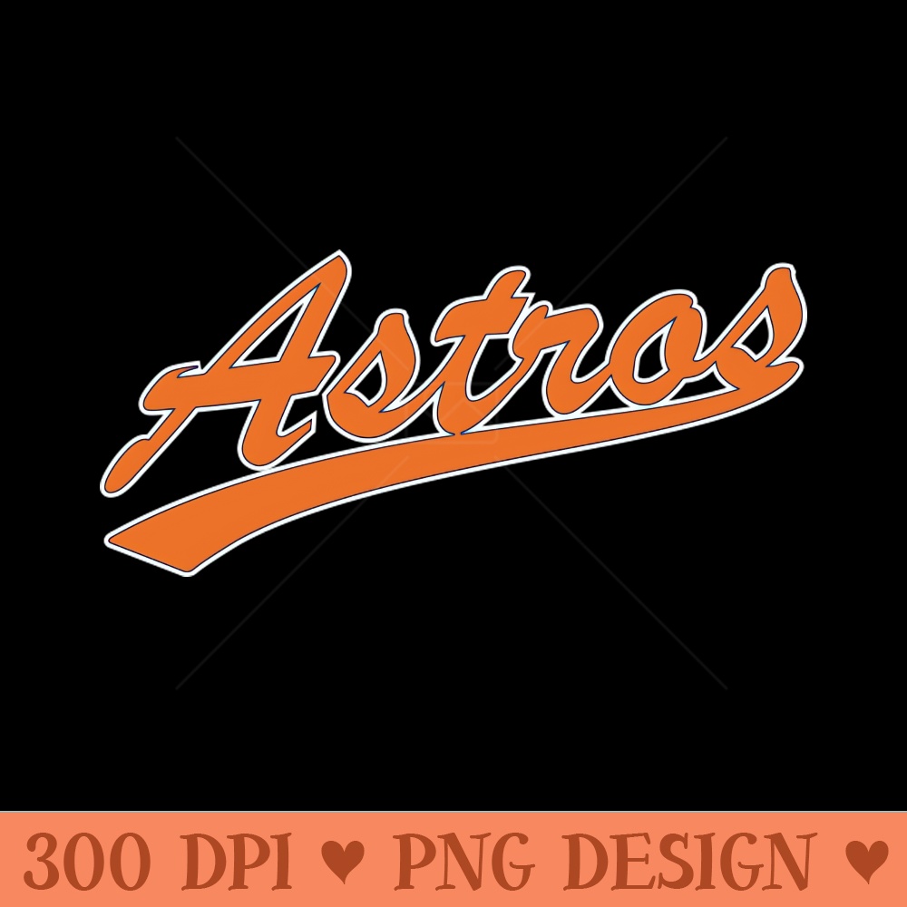 Astros - Free PNG download - Easy To Print And User Friendly Designs