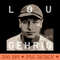 Lou Gehrig Yankees 3 By Buck - Transparent PNG download - Revolutionize Your Designs