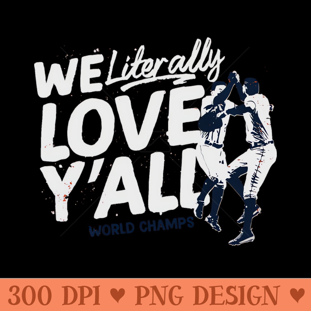 Jose Atuve u0026 Carlos Correa Love YAll - Sublimation PNG Designs - Stunning Sublimation Graphics