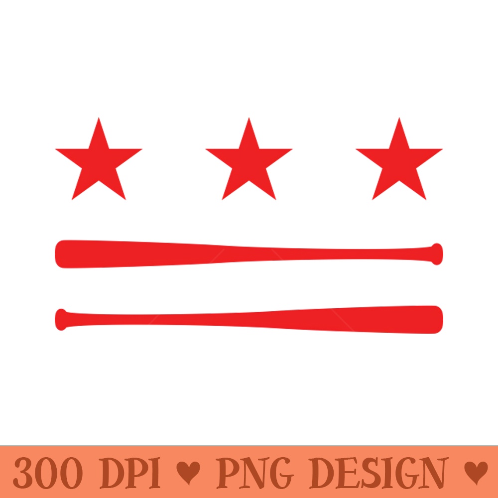 DC Baseball - Digital PNG Artwork - Revolutionize Your Designs