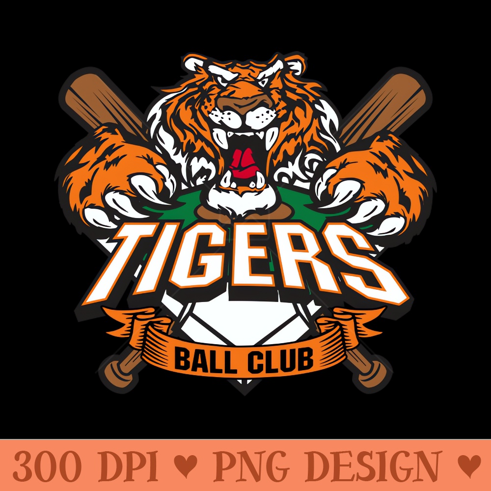 Tigers Ball Club - Vector PNG download - Revolutionize Your Designs