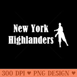 new york highlanders - unique sublimation png download
