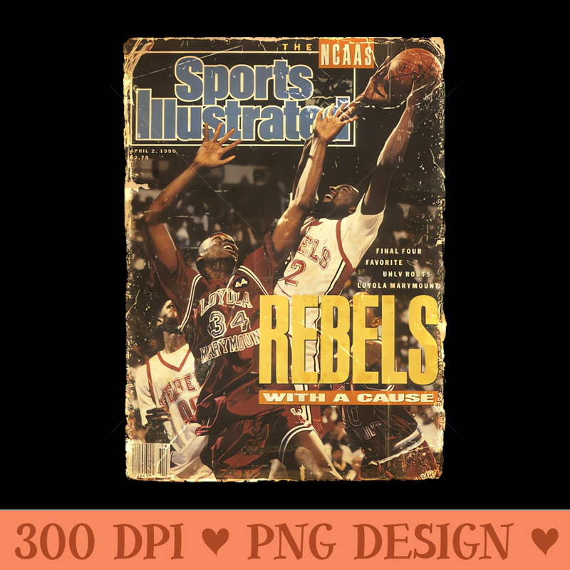 COVER SPORT SPORT ILLUSTRATED REBELS WITH A CAUSE - PNG Templates - Revolutionize Your Designs