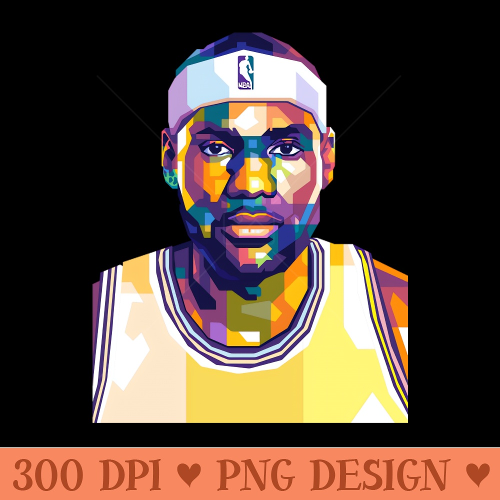 king james WPAP illustration - Clipart PNG - Instant Access To Downloadable Files