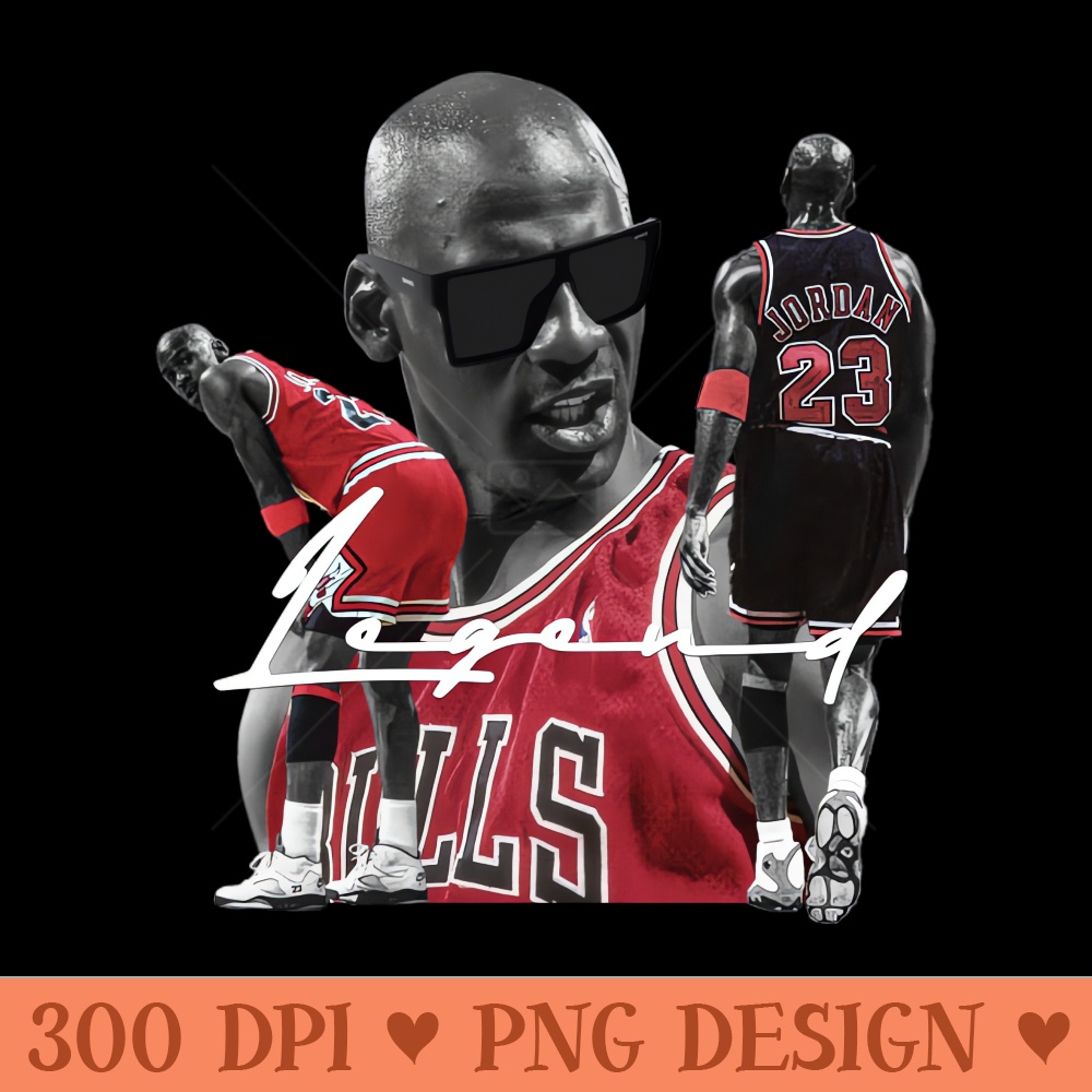 Michael Jordan - PNG download with transparent background - Enhance Your Apparel
