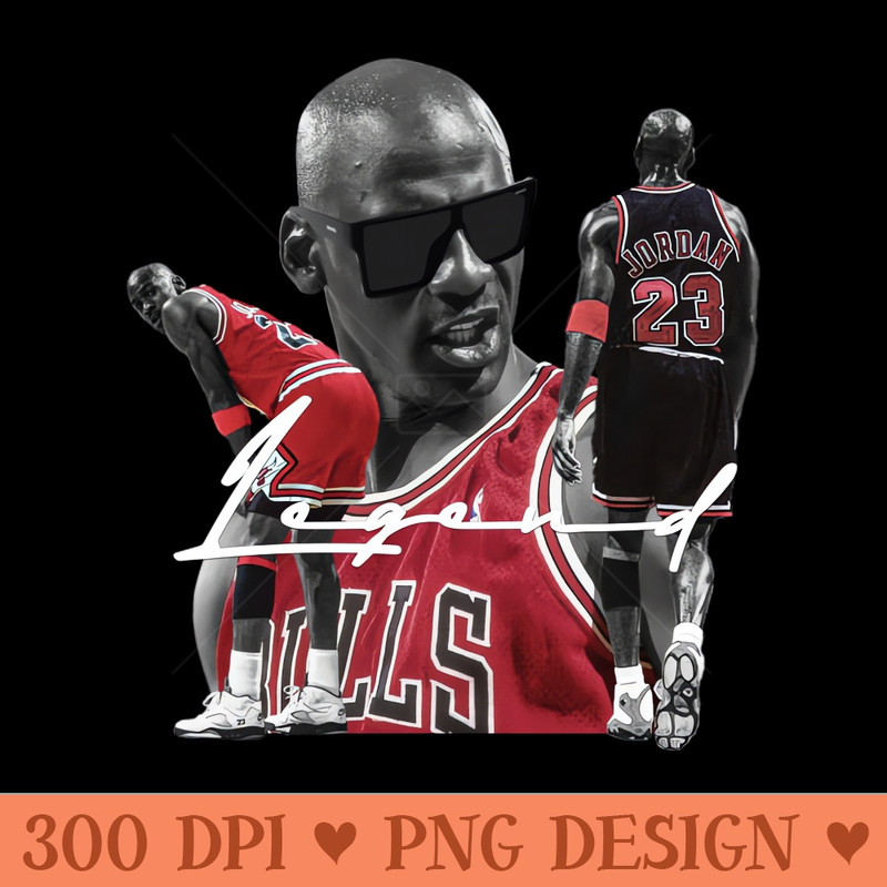 Michael Jordan - PNG download with transparent background - Enhance Your Apparel