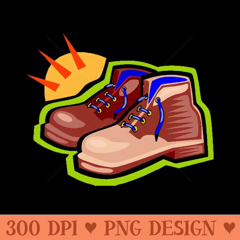 Shoes at Sunrise 90s Vibes - PNG image download - Quick And Seamless Download Process