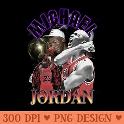 michael jordan retro bootleg - png design files