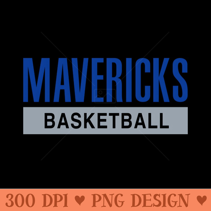 MAVERICKS Basketball - Beautiful PNG download - Eco Friendly And Sustainable