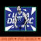 Doncic 77 Iconic Dallas Mavs Blue Basketball - Clipart PNG - Create with Confidence