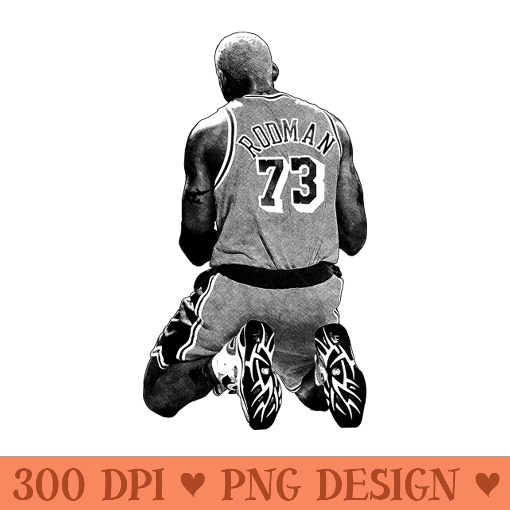 Dennis Rodman Lakers - Beautiful PNG download - Bold & Eye Catching