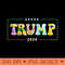 Happy Easter day Trump 2024 with Easter Eggs Funny Trump - Clipart PNG - Create with Confidence