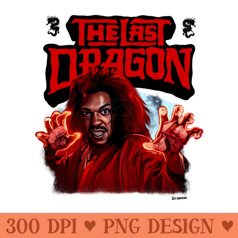 SHO NUFF The Last Dragon - PNG Clipart for Graphic Design - Instant Access To Downloadable Files