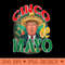 Funny trump Mexican Poncho happy cinco de mayo - Exclusive PNG designs - Perfect for Creative Projects