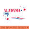 Alabama For Trump - Vector PNG download - Lifetime Access To Purchased Files
