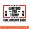 Janitors For Trump 2024 Take America Back - Mug Sublimation PNG - Trendsetting And Modern Collections
