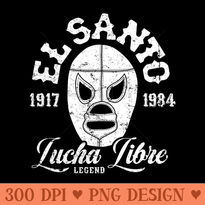 El Santo - PNG Templates - Versatile And Customizable Designs
