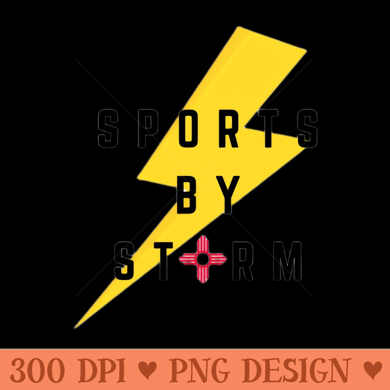Sports By Storm - High Resolution PNG Designs - Perfect for Sublimation Mastery