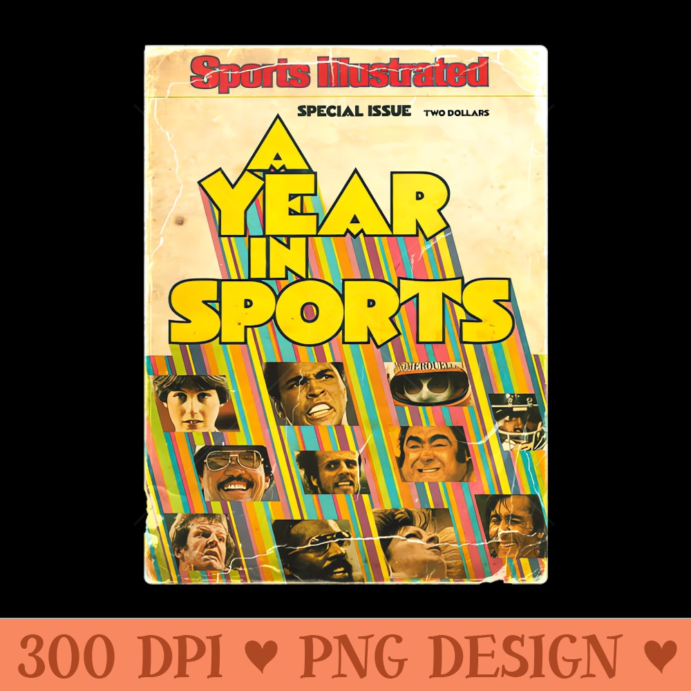 COVER SPORT A YEARS IN SPORTS - PNG design assets - Versatile And Customizable Designs