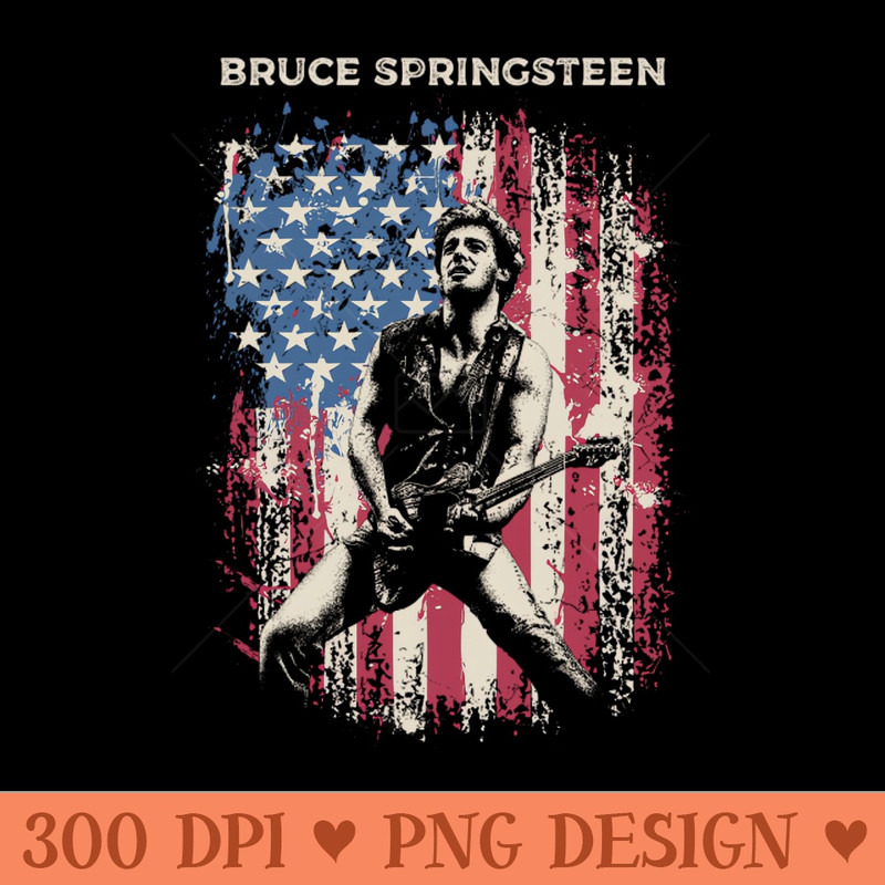 Bruce Springsteen - Mug Sublimation PNG - Unlock Vibrant Sublimation Designs