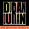 90s Duran Duran Distressed - PNG design downloads - Limited Edition And Exclusive Designs