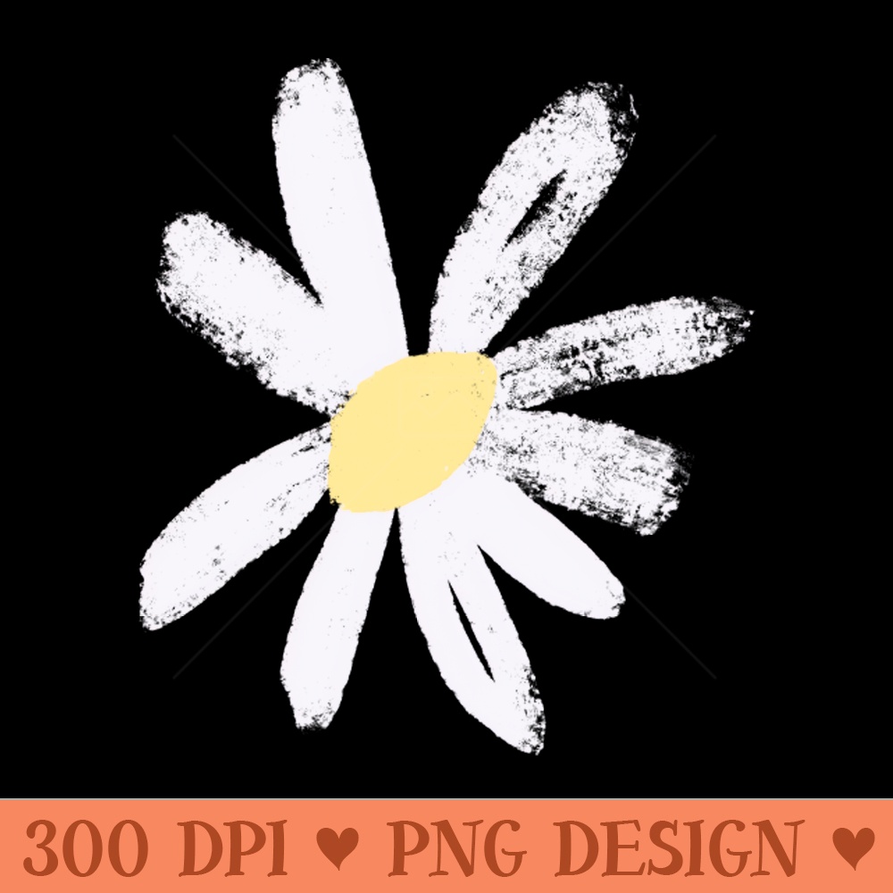 Daisy - PNG Prints - Unlock Vibrant Sublimation Designs