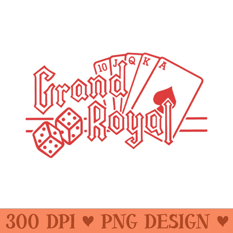 Grand Royal red - Transparent PNG Clipart - Stunning Sublimation Graphics