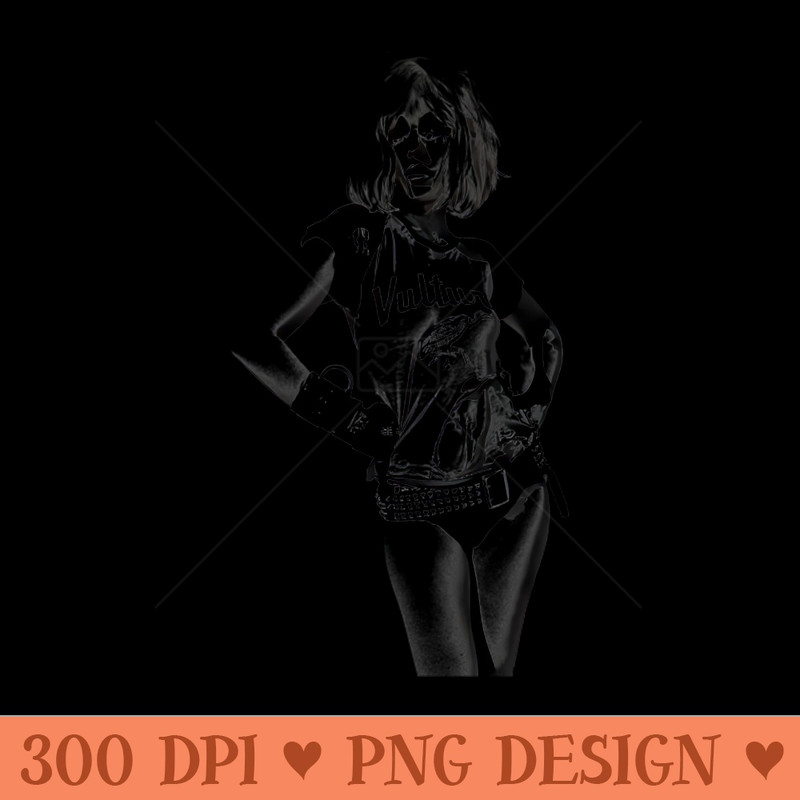 Vulture Blondie - Design PNG template - Transform Your Sublimation Creations