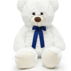 35.4 Giant Teddy Bear Soft Stuffed Animals Plush Big Bear Toy, White