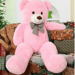 Giant Teddy Bear 55" Large Stuffed Animals Plush Toy , Pink
