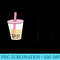 Boba Babe Bubble Tea s Kawaii Taro Tea - PNG Clipart Download - Capture Imagination with Every Detail