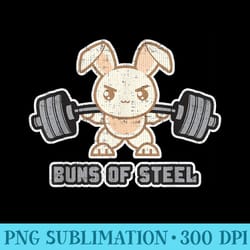 buns of steel weight lifting bunny leg day gym - png download clipart