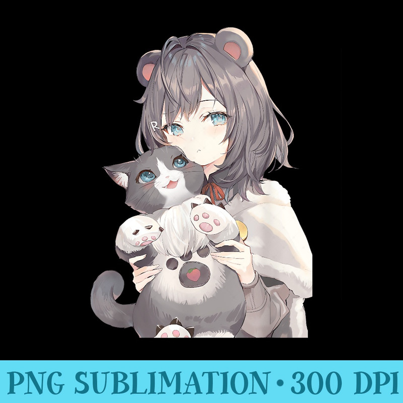 Graphic Otaku Anime And Cats Lover For n Manga Kawaii - PNG Graphics Download - Defying the Norms