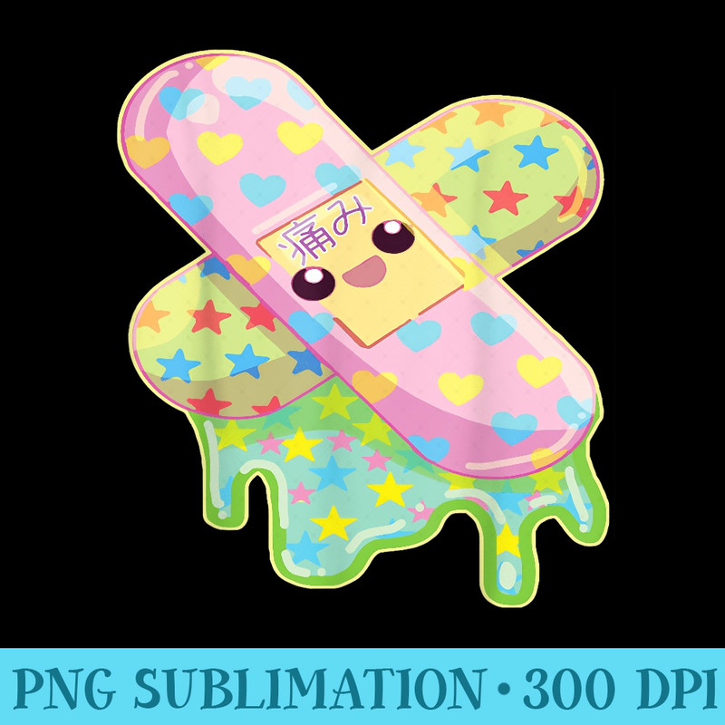 Kawaii Bandaids - PNG Graphics Download - Premium Quality PNG Artwork
