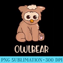 owlbear cub kawaii - high quality png download