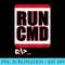Run CMD T Funny Computer Science Nerd Coder - Download PNG Files - Unleash Your Inner Rebellion