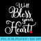 Well Bless Your Heart Cute Southern Charm - High Resolution PNG Clipart - Easy-To-Print And User-Friendly Designs