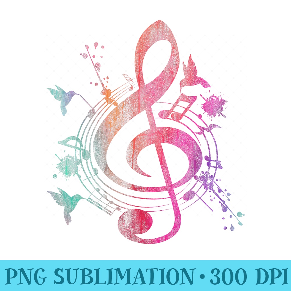 Music Musical Instrument Birds Treble Clef - PNG Vector Download - Boost Your Success with this Inspirational PNG Download