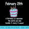 February 29th Awesome Birthday design Happy Birthday Cake - Download PNG Files - Bring Your Designs to Life