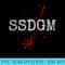 True Crime T SSDGM Stay Sexy Dont Get Murdered - PNG Graphic Resource - Perfect for Personalization