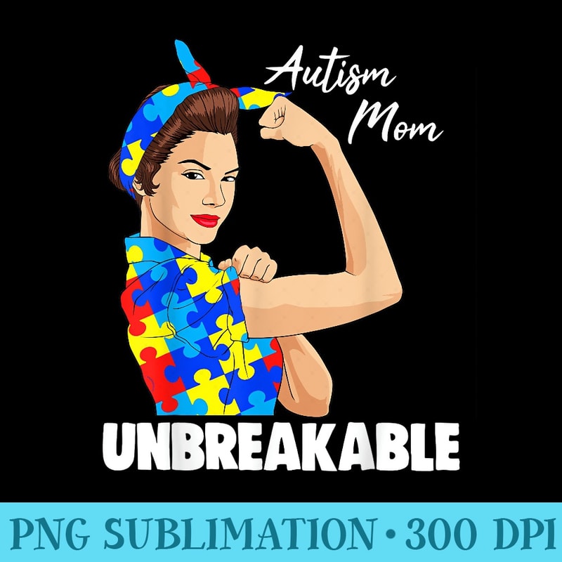 Autism Mom s Autism Awareness Mom - Download PNG Picture - Unleash Your Creativity