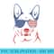 German Shepherd Patriotic T American Flag Dog - PNG Image Download - Vibrant and Eye-Catching Typography