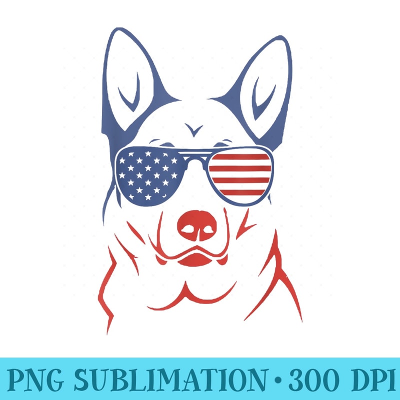 German Shepherd Patriotic T American Flag Dog - PNG Image Download - Vibrant and Eye-Catching Typography