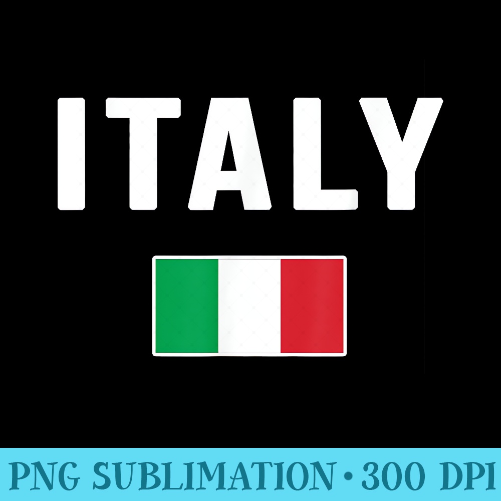 Italy Italian Flag Italia Italiano - PNG File Download - Bring Your Designs to Life