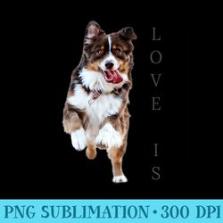 australian shepherd aussie t dog mom dad - png image download