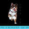 Australian Shepherd Aussie T Dog Mom Dad - PNG Image Download - Premium Quality PNG Artwork