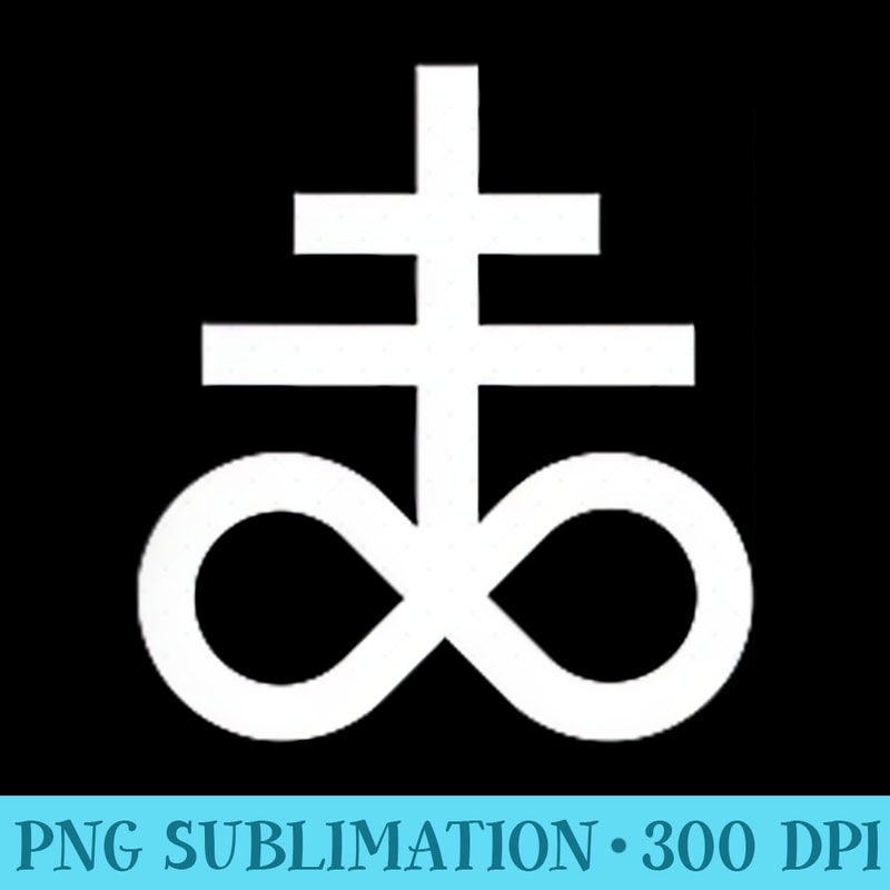Leviathan T Satanic Cross Occult Tshirt - Download PNG Illustration - Revolutionize Your Designs