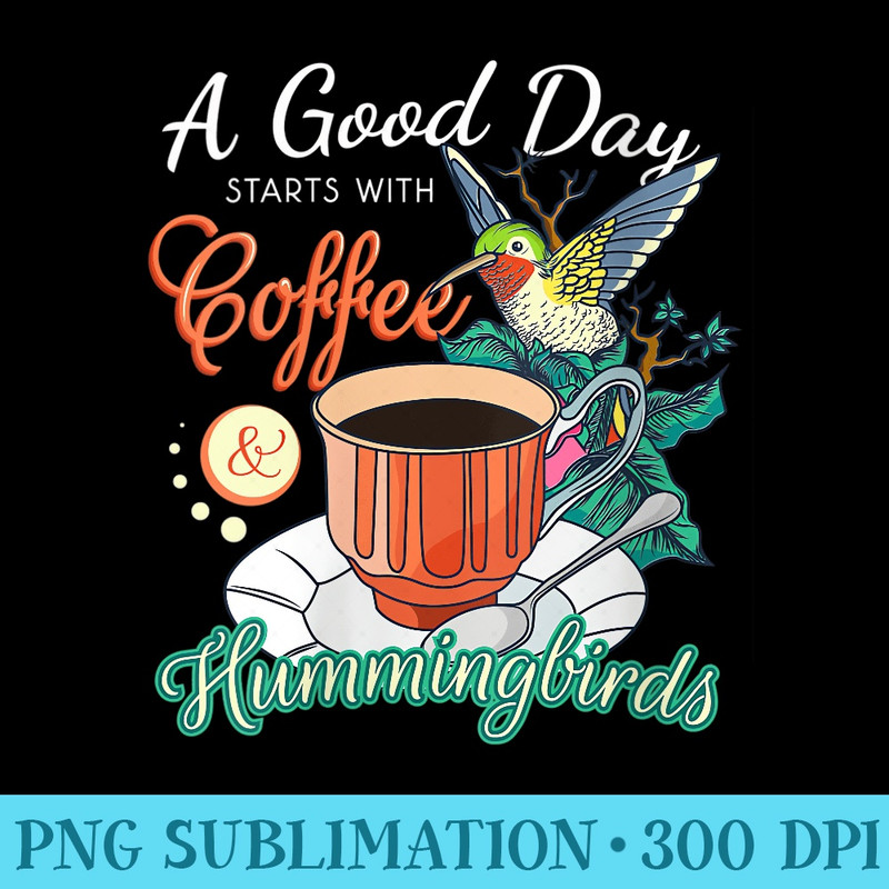 s Hummingbirds Coffee Lover Nectar Feeder Animal Birds - High Quality PNG Download - Revolutionize Your Designs