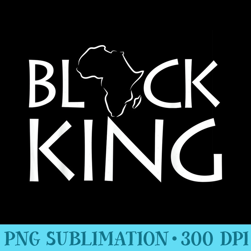 Black King Melanin African American Men - Transparent PNG Clipart - Revolutionize Your Designs