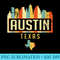s Vintage 1980s Style Austin Texas Austin Texas Souvenir - PNG Download Website - Vibrant and Eye-Catching Typography